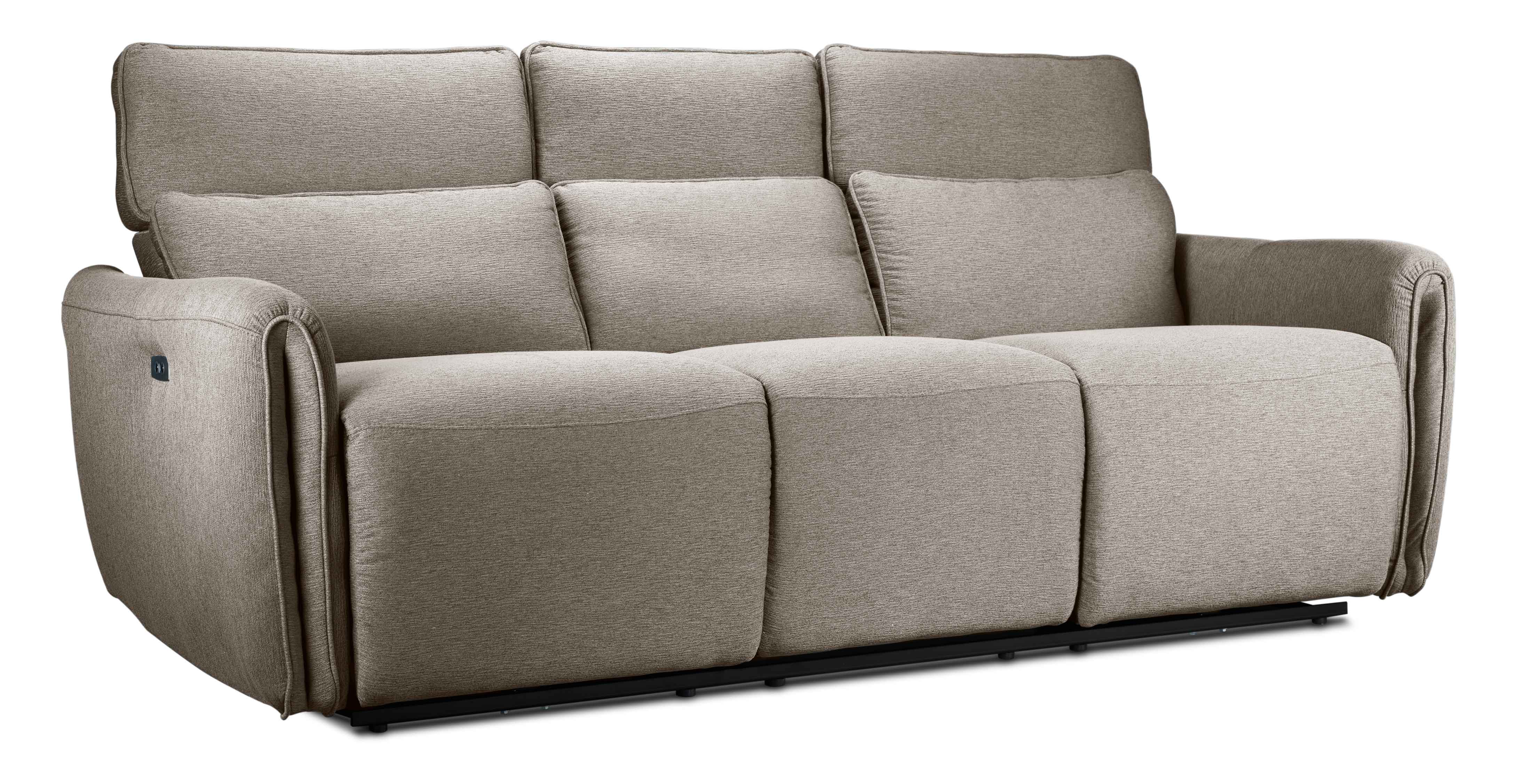 Larsen Power Reclining Sofa - Pearl