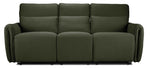 Larsen Power Reclining Sofa - Olive