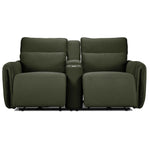 Larsen Power Reclining Loveseat - Olive