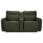 Larsen Power Reclining Loveseat - Olive