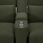 Larsen Power Reclining Loveseat - Olive