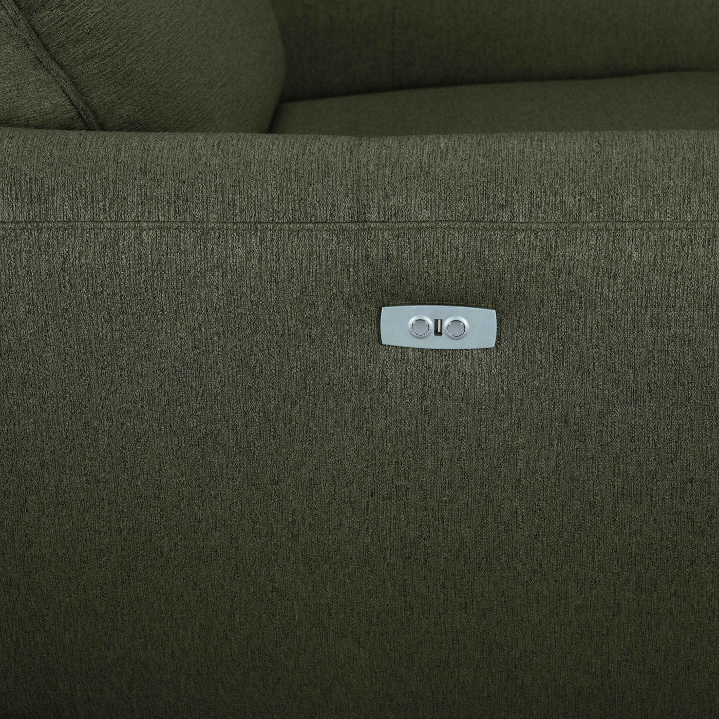 Larsen Power Reclining Loveseat - Olive