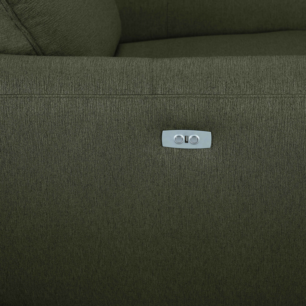 Larsen Power Reclining Loveseat - Olive