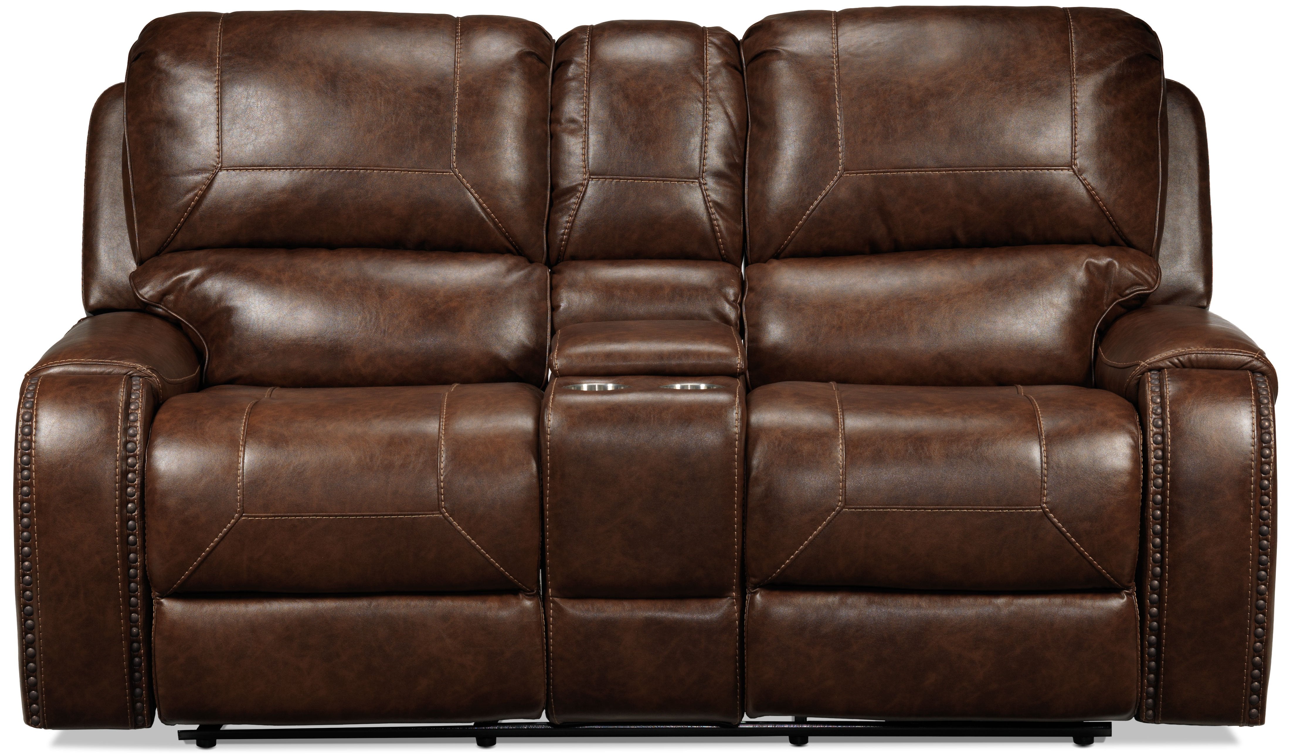 Jennings Power Reclining Loveseat - Mesquite Brown