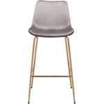 Billinton Bar Chair - Grey/Gold