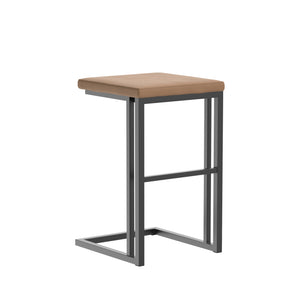 Boone Counter Height Stool - Grey, Dillon Luggage