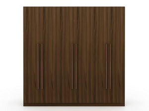 Radfeld 6-Door Wardrobe - Brown