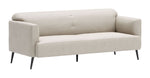 Sagres Linen Look Sofa - Beige