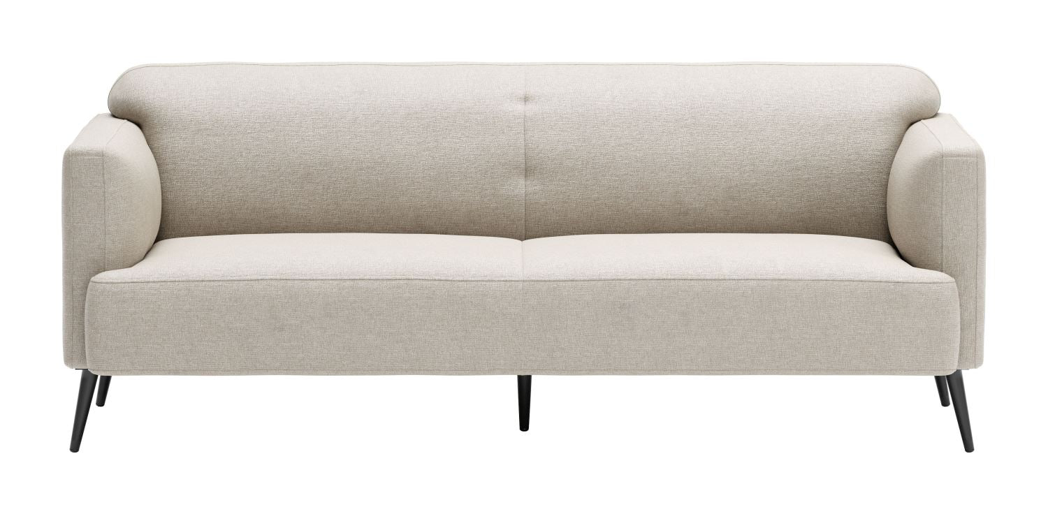 Sagres Linen Look Sofa - Beige
