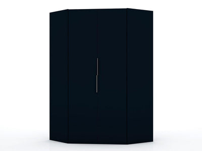 Oulu Corner Wardrobe - Midnight Blue