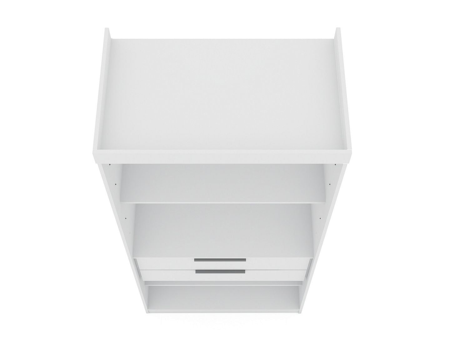 Oulu 2-Piece Modular Wardrobe - White