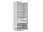Oulu 3-Piece Modular Wardrobe - White