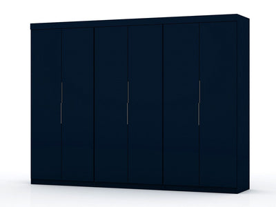 Oulu 3-Piece Modular Wardrobe - Midnight Blue