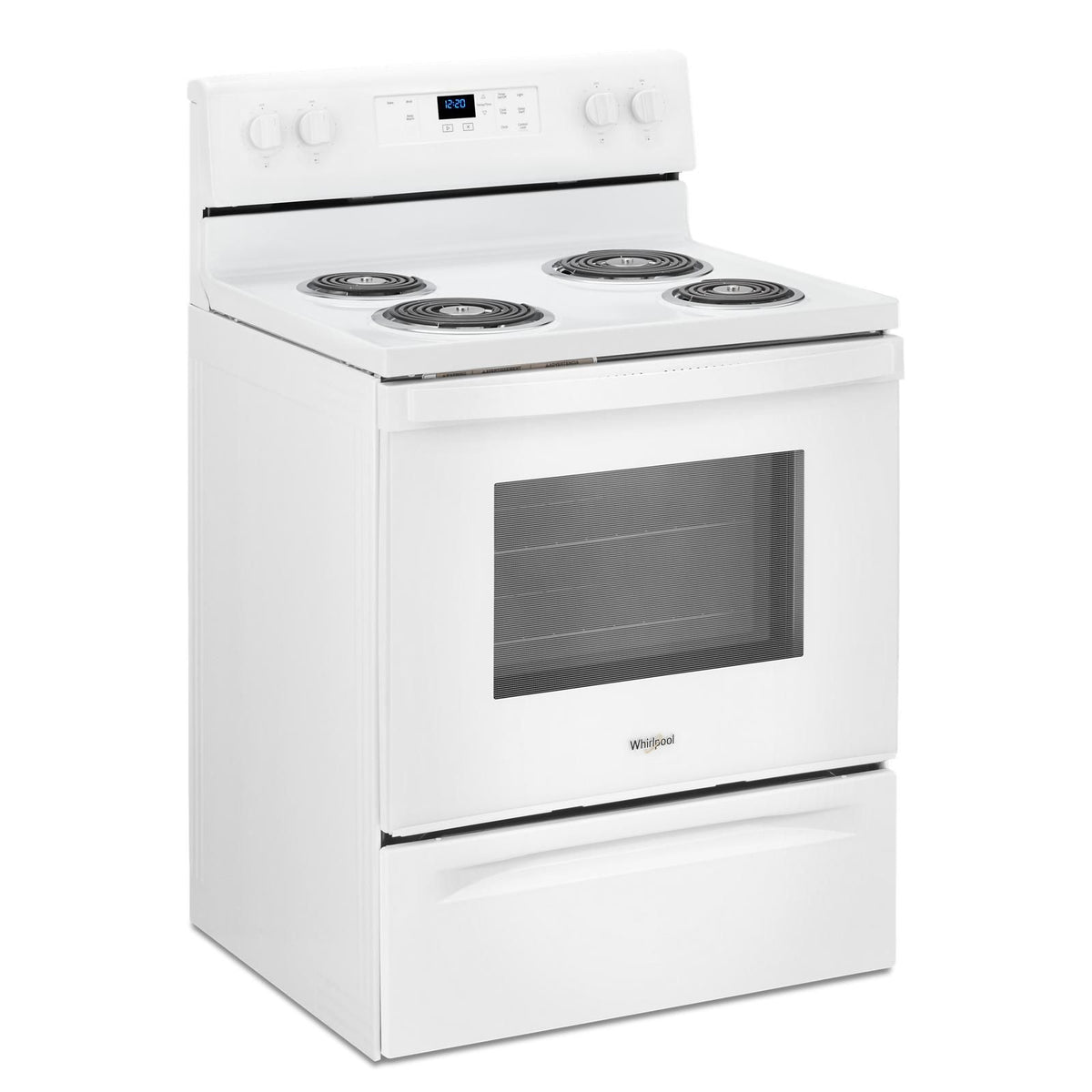 Whirlpool White Freestanding Electric Range (4.8 Cu. Ft.) YWFC150M0JW
