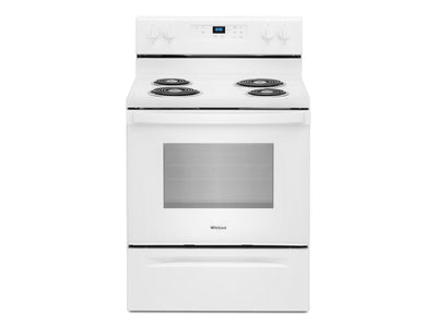 Whirlpool White Freestanding Electric Range (4.8 Cu. Ft.) - YWFC150M0JW