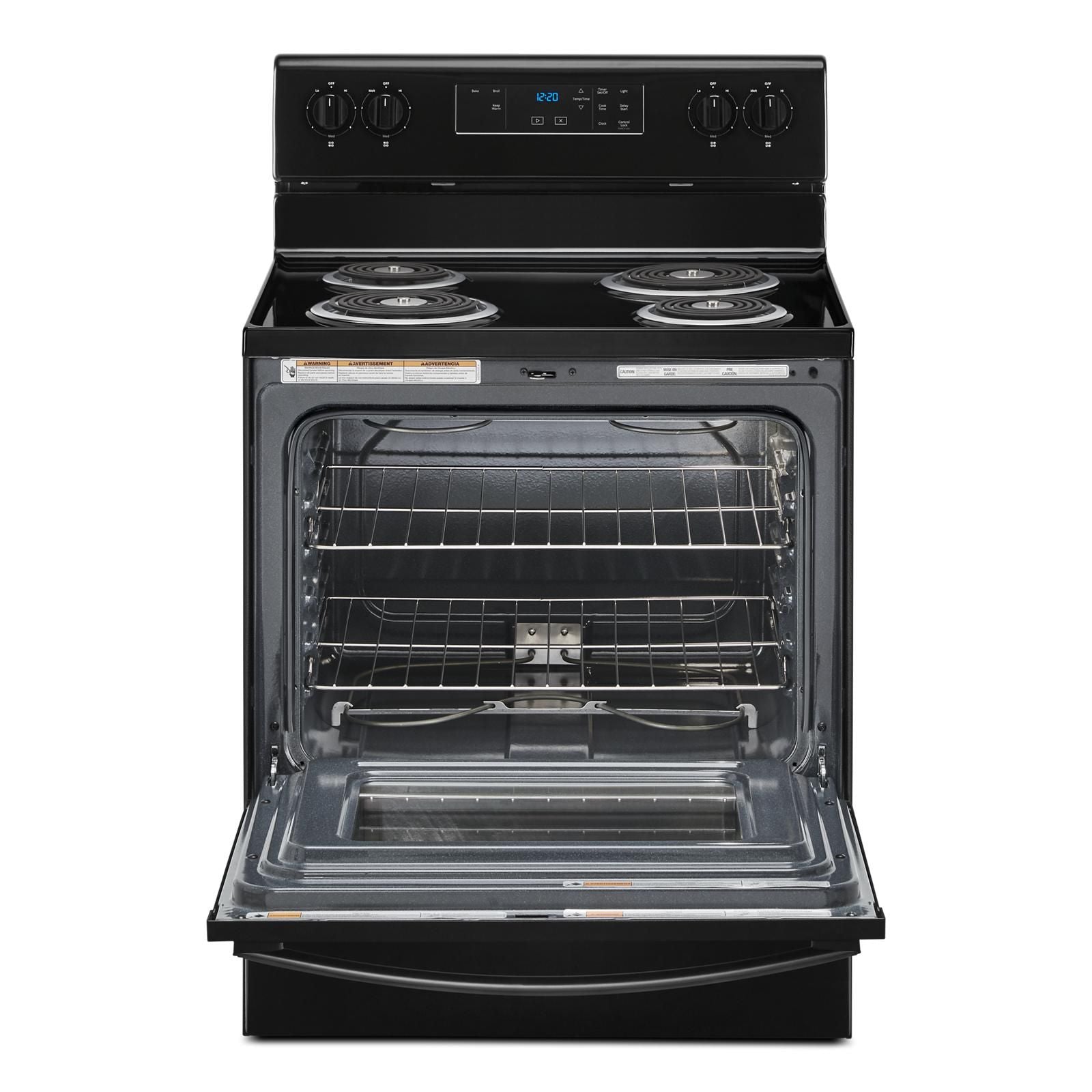 Whirlpool Black Freestanding Electric Range (4.8 Cu. Ft.) - YWFC150M0JB