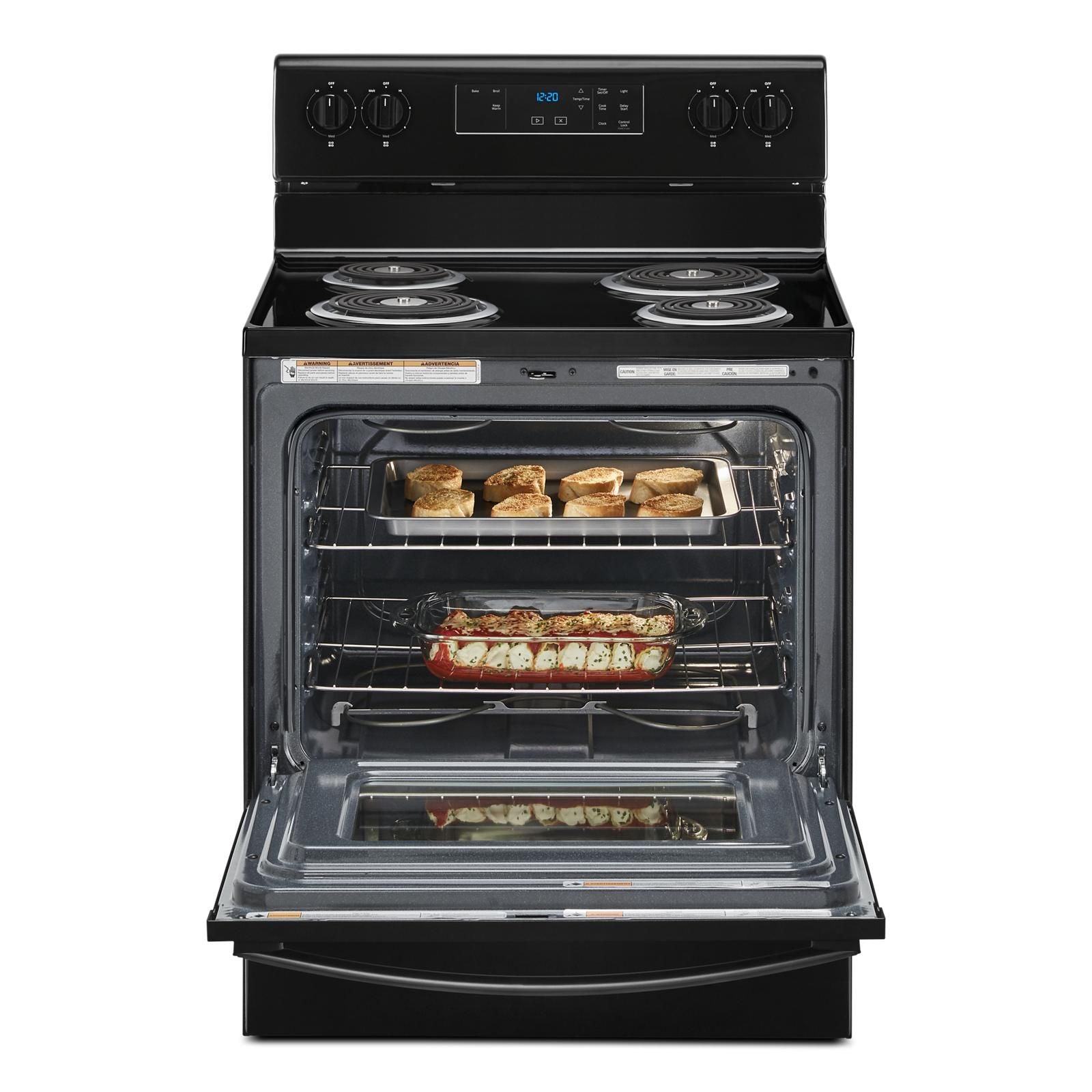 Whirlpool Black Freestanding Electric Range (4.8 Cu. Ft.) - YWFC150M0JB