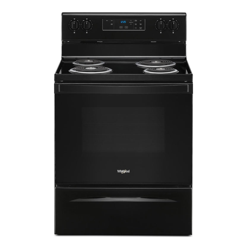 Whirlpool Black Freestanding Electric Range (4.8 Cu. Ft.) YWFC150M0JB