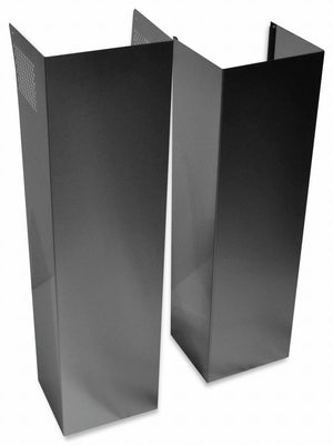 Unbranded Stainless Steel Wall Hood Chimney Extension Kit (12') - EXTKIT18FS