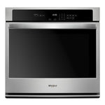 Whirlpool Stainless Steel Electric Single Wall Oven (5.0 Cu. Ft.) - WOS31ES0JS