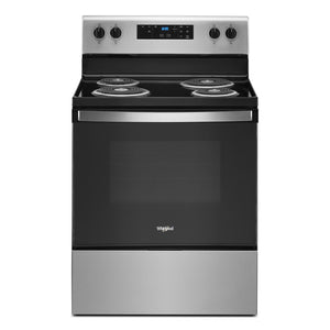 Whirlpool Stainless Steel Freestanding Electric Range (4.8 Cu. Ft.) - YWFC315S0JS