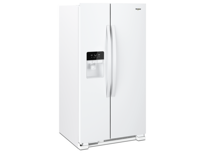 Whirlpool White Side-by-Side Refrigerator (25 Cu. Ft.) - WRS325SDHW