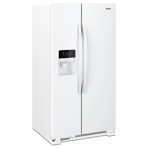 Whirlpool White Side-by-Side Refrigerator (25 Cu. Ft.) - WRS325SDHW