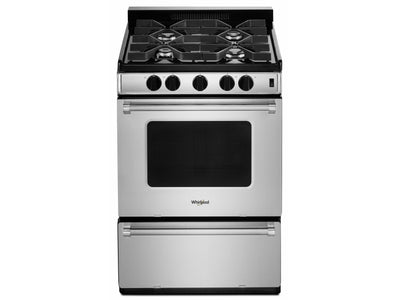 Whirlpool Stainless Steel Freestanding Gas Range (2.96 Cu. Ft.) - WFG500M4HS