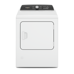 Whirlpool White Front Load Steam Gas Dryer with Moisture Sensing (7.0 Cu.Ft) - WGD5050LW