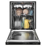 Whirlpool 24" Black Stainless Dishwasher with 3rd Rack (47 dBA) - WDTA50SAKV