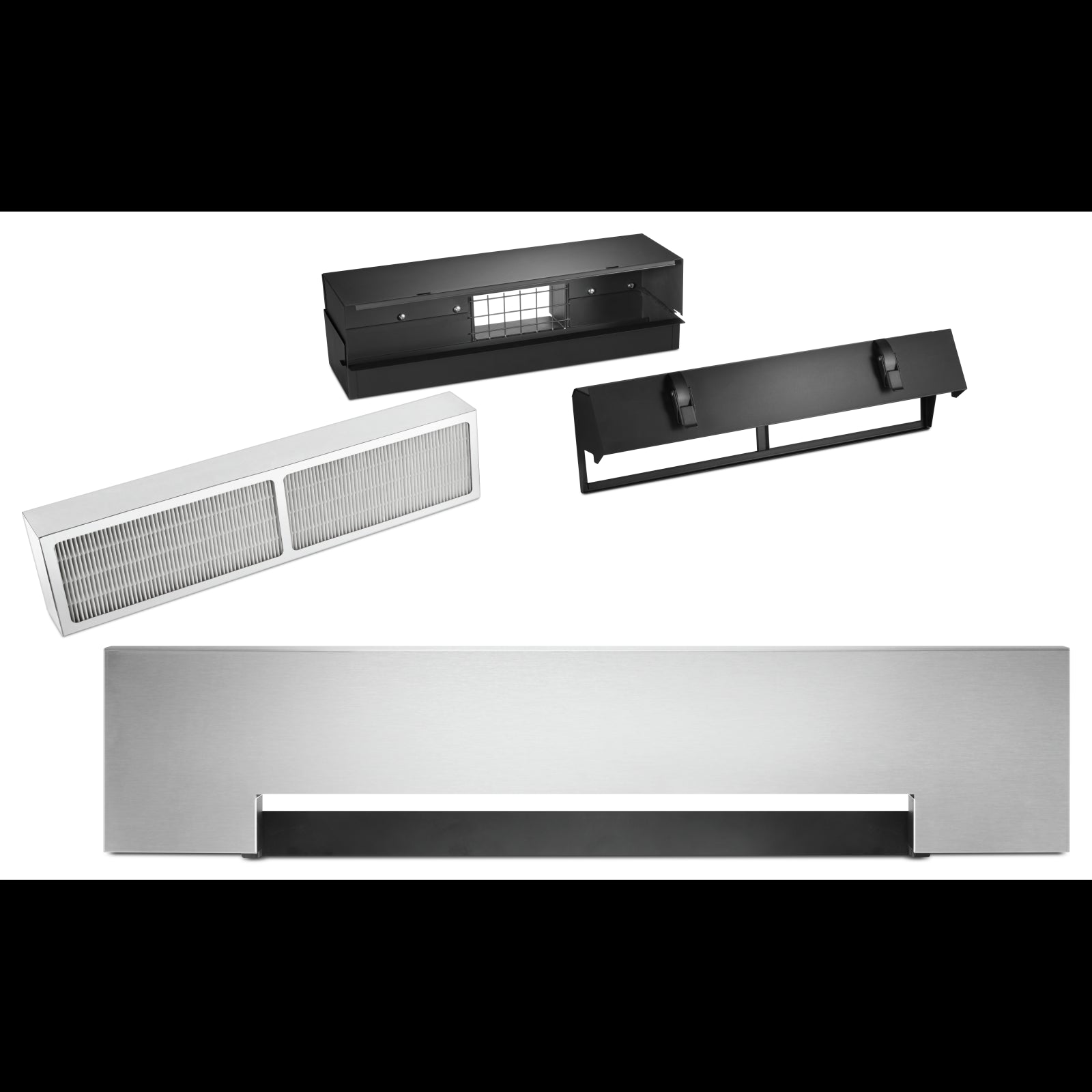 Whirlpool Stainless Steel Range Ductless Downdraft Vent Kit – W10748976