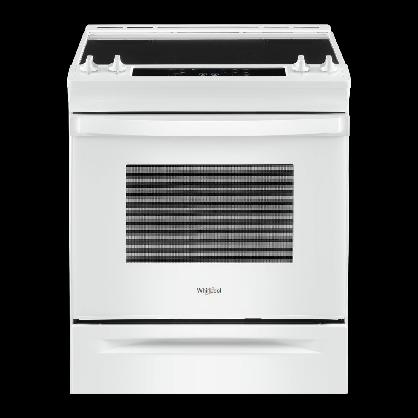 Whirlpool White Electric Range with Frozen Bake Technology (4.8 Cu.Ft) - YWEE515S0LW