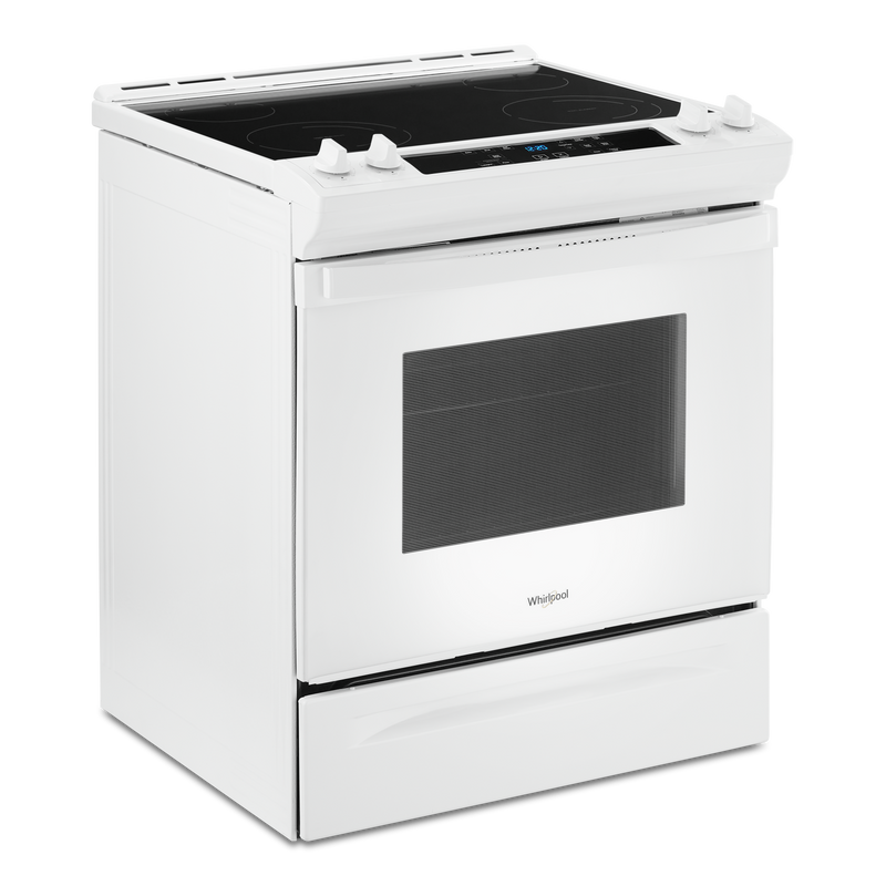 Whirlpool White Electric Range with Frozen Bake Technology (4.8 Cu.Ft