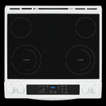 Whirlpool White Electric Range with Frozen Bake Technology (4.8 Cu.Ft) - YWEE515S0LW