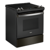 Whirlpool Black Stainless Electric Range with Frozen Bake Technology (4.8 Cu.Ft) - YWEE515S0LV
