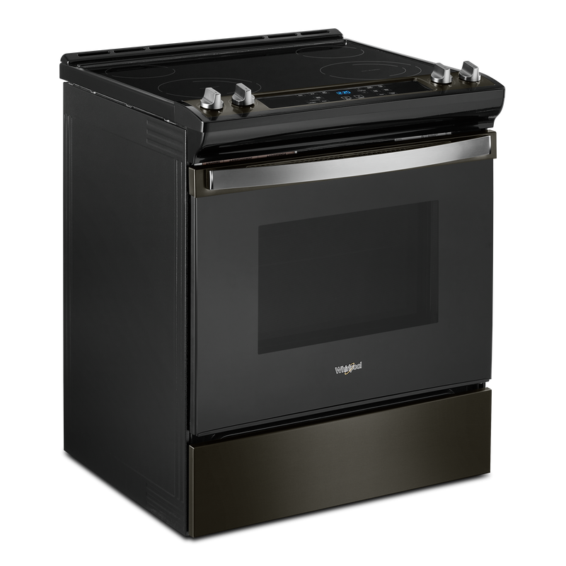 Whirlpool Black Stainless Electric Range with Frozen Bake Technology (4
