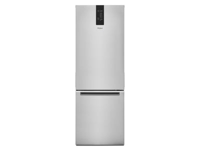 Whirlpool Fingerprint Resistant Stainless Steel Bottom Freezer Refrigerator (12.7 Cu.Ft.) - WRB543CMJZ