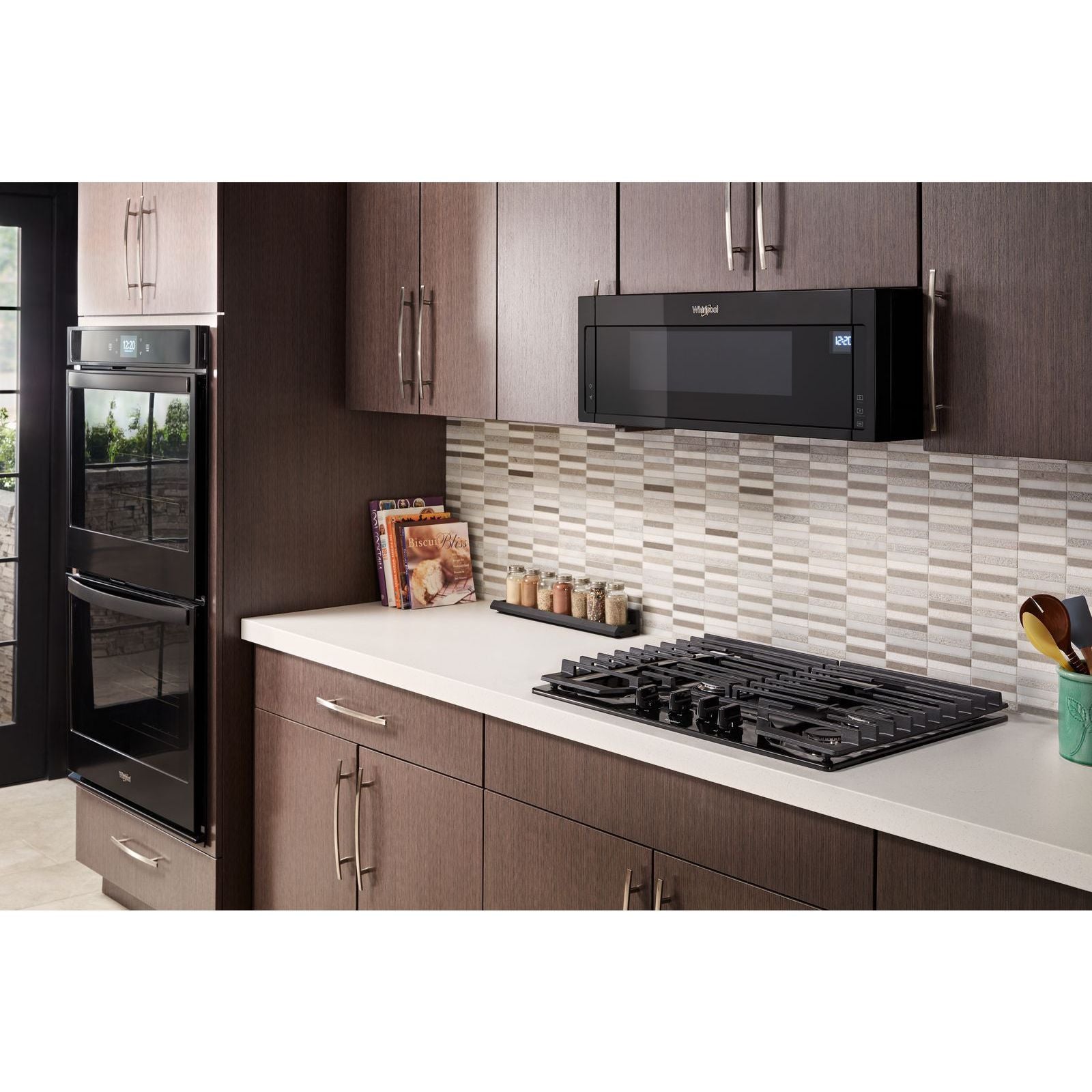 Whirlpool Black Gas Black 30" Cooktop - WCG55US0HB