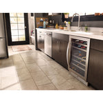 Whirlpool Stainless Steel Undercounter Wine Center (46 Bottles) - WUW55X24HS