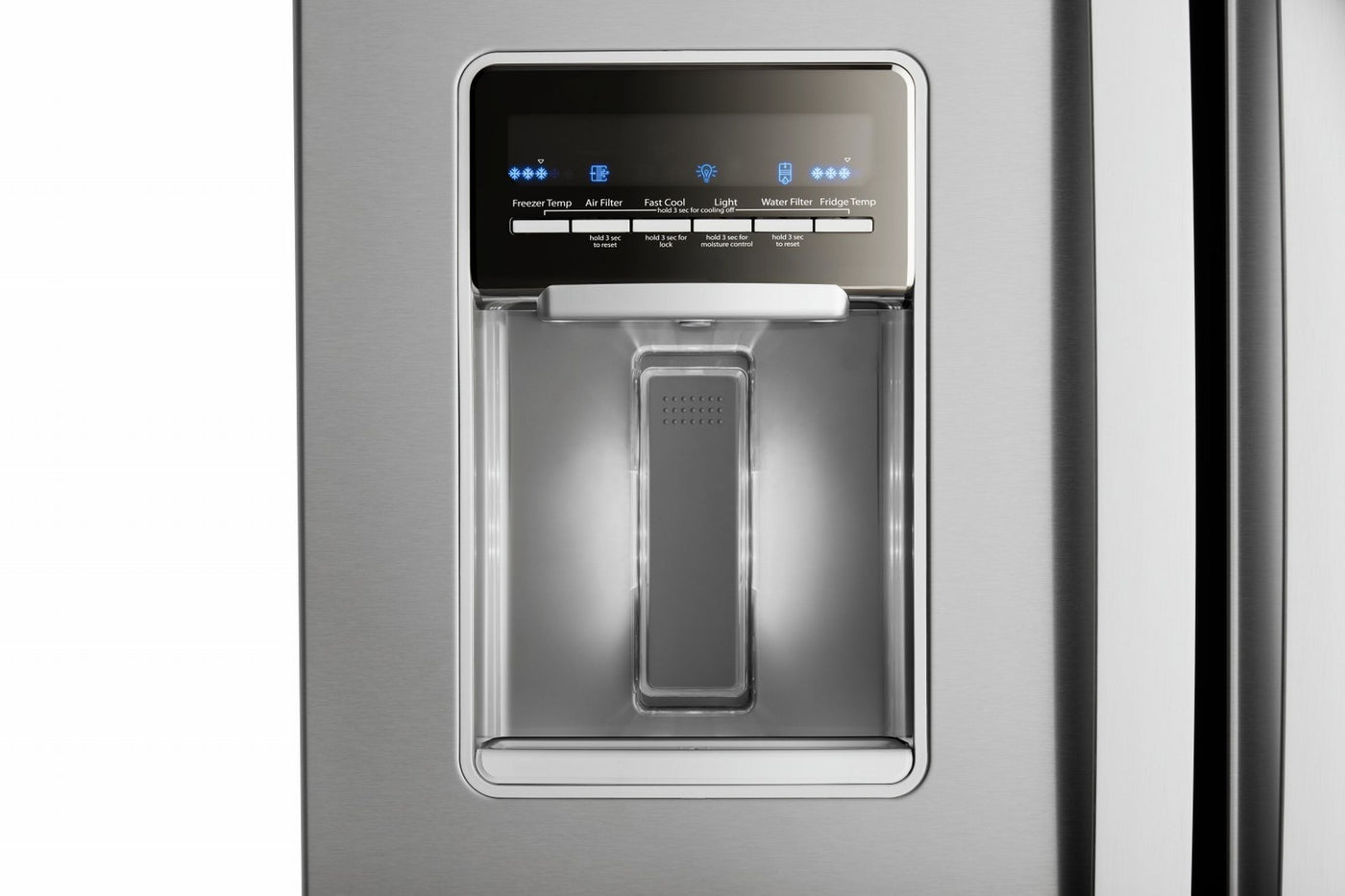 Whirlpool Fingerprint Resistant Stainless Steel Finish French Door Refrigerator (20 Cu. Ft.) - WRF560SEHZ