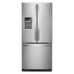 Whirlpool Fingerprint Resistant Stainless Steel Finish French Door Refrigerator (20 Cu. Ft.) - WRF560SEHZ