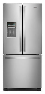 Whirlpool 30" 20 Cu. Ft. Fingerprint Resistant Stainless Steel French Door Refrigerator - WRF560SEHZ