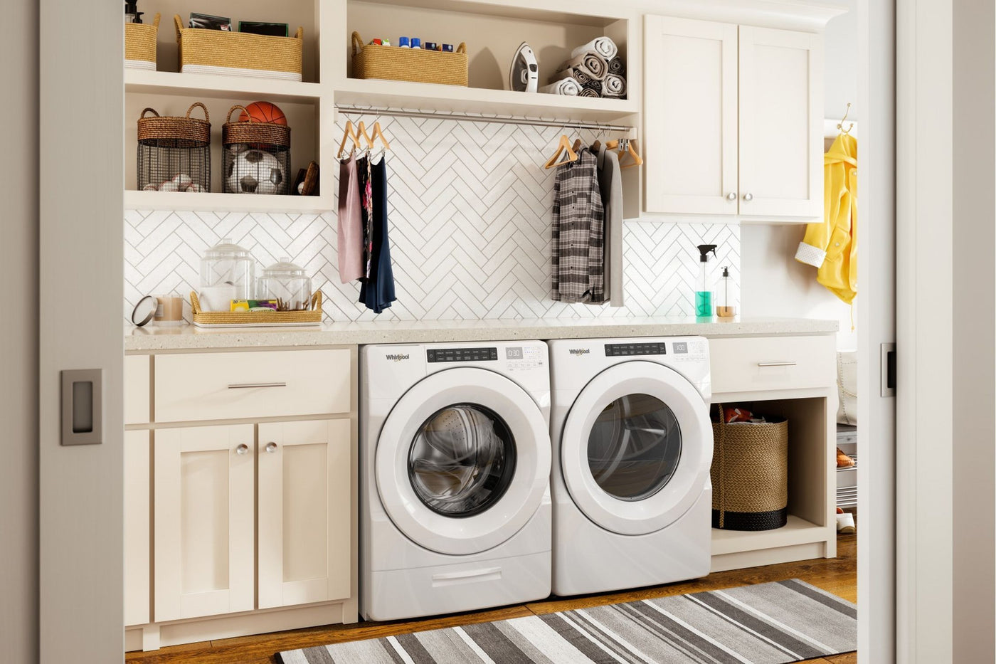 Whirlpool White Electric Dryer (7.4 Cu.Ft.) - YWED5620HW