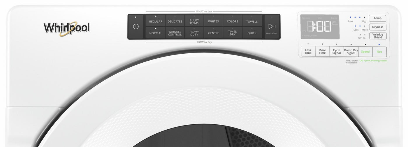 Whirlpool White Heat Pump Dryer (7.4 Cu.Ft.) - YWHD560CHW