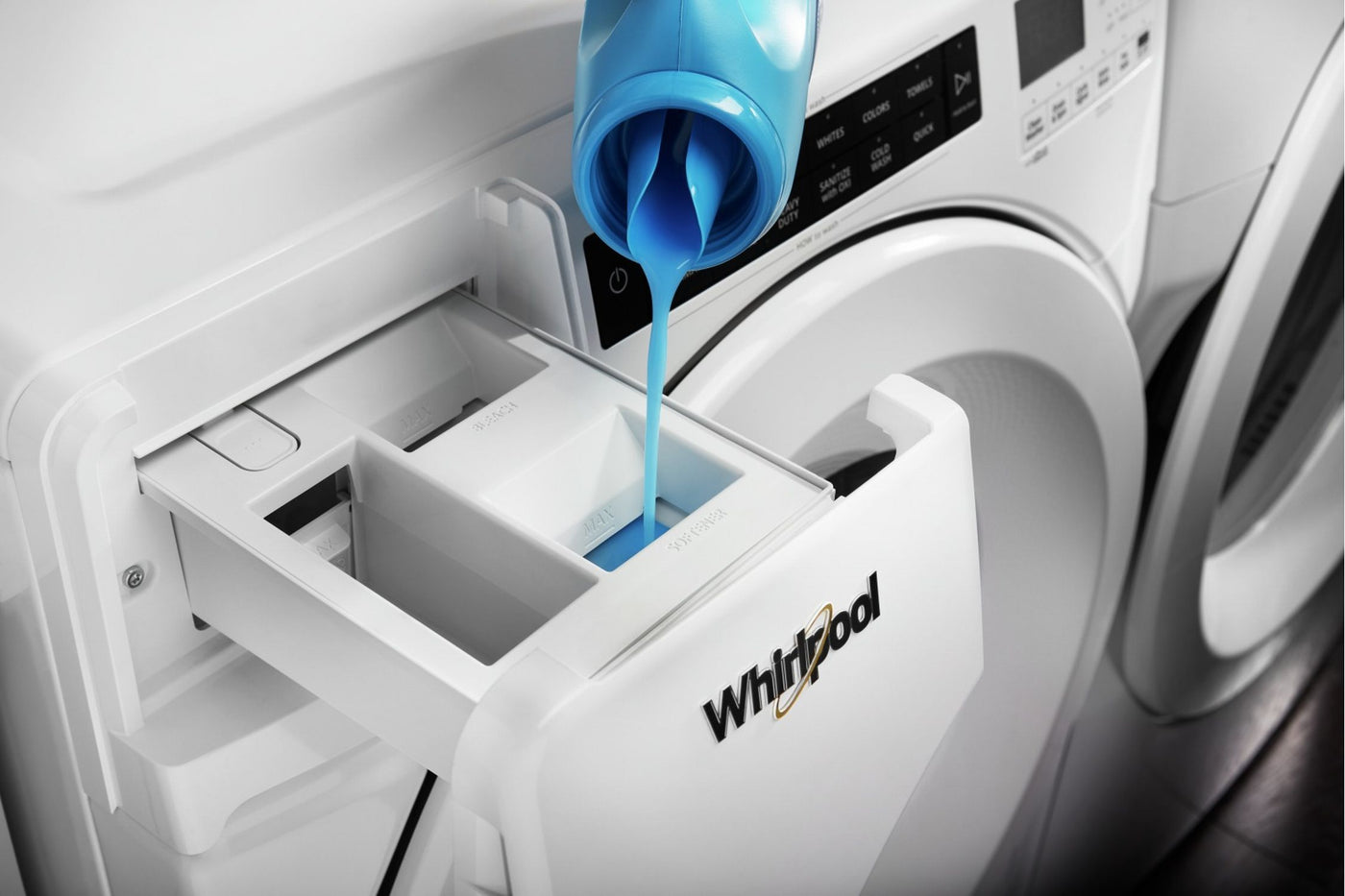Whirlpool White Front Load Washer (5 Cu. Ft.) - WFW560CHW