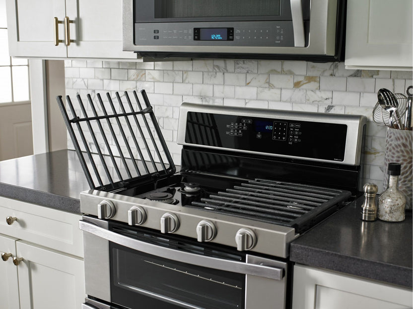 Whirlpool Stainless Steel Double Oven Gas Range (6.0 Cu. Ft