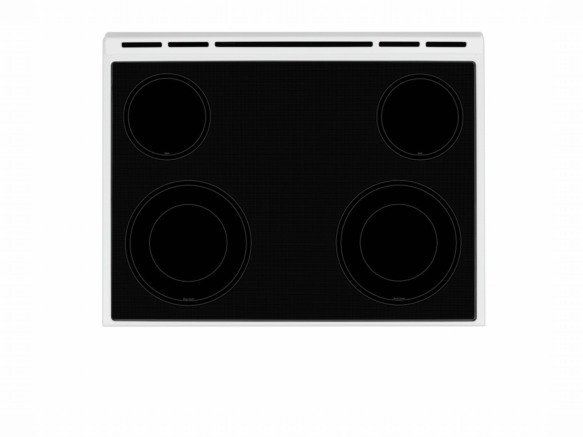 Whirlpool White Slide-In Electric Range (4.8 Cu.Ft.) - YWEE510S0FW
