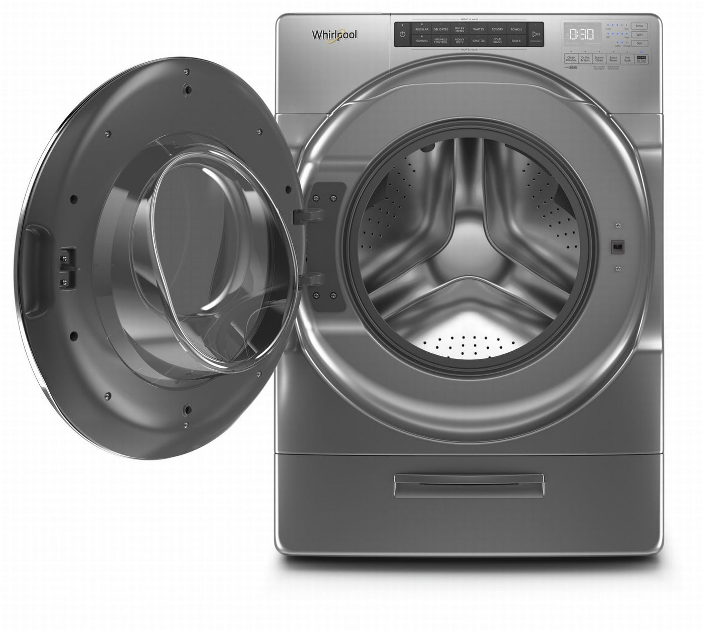 Whirlpool Chrome Shadow Front Load Washer (5.2 Cu.Ft.) - WFW6620HC