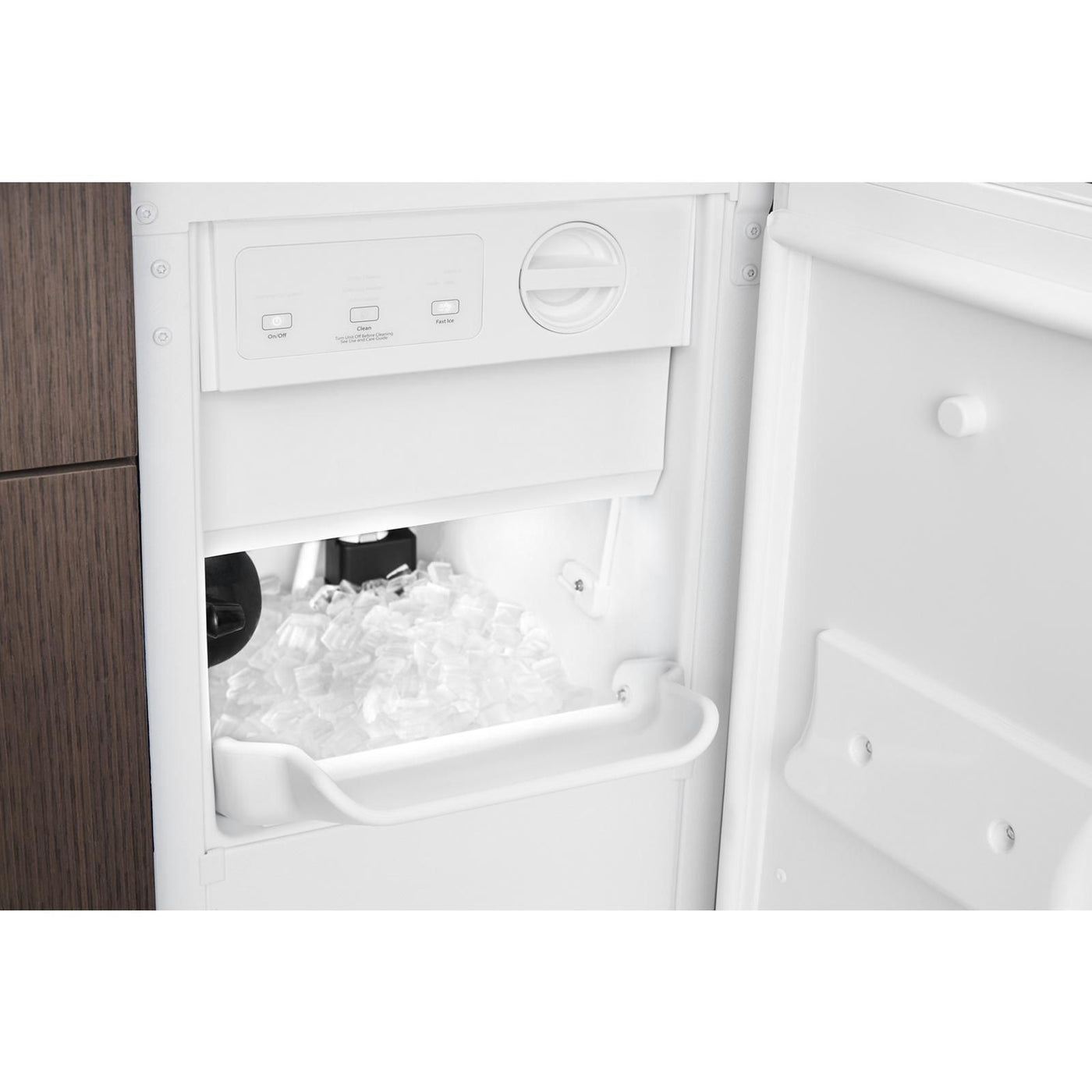 Whirlpool White Icemaker (25 lbs) - WUI75X15HW