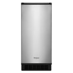 Whirlpool Fingerprint Resistant Stainless Steel Icemaker (25 lbs) - WUI75X15HZ